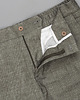 spodnie męskie Spodnie do zestawu lumarzo zielony slim fit 2