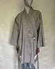 ubrania różne Designerskie kimono bawełna z lnem oko z frędzlami. 4