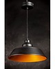 lampy wiszące Lampa wisząca Gold Black Loft, czarna, 115 cm 3