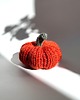 dodatki - różne Dynia ozdobna handmade, rozmiar L, kolor ciemnopomarańczowy - 1 szt. 5