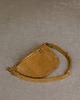 saszetka nerka Beani bag maxi - skórzana nerka - zamszowa - camel 8