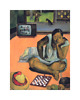 plakaty Plakat reprodukcja Playing chess 1
