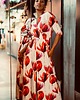 sukienki maxi damskie Sukienka maxi w tulipany 1