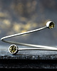 bransoletki wire wrapping Srebrna bransoletka z pirytem 2