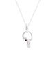 wisiory SMOOTH GEMstone / silver necklace 4
