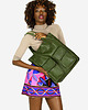torby na ramię Torebka shopper z kieszeniami MAZZINI - militarny zielony 3