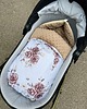 śpiwory i rożki niemowlęce Śpiworek do gondoli "Flowers" 1