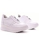 sneakersy damskie Sneakersy skórzane    (6751) 1