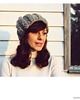 czapki damskie Szara czapka beanie  z wełną 6
