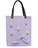 torby na ramię Torba Mr.m flower violet/uszy skóra naturalna 1