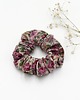 gumki do włosów Scrunchie/frotka Vintage kwiatuszki 2