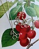 kolczyki srebrne OSTATNIE SZTUKI- Cherry- kolczyki srebrne- Wiśnie- Strawberries & Cherries 2