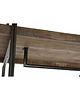 regały i półki Regał Metalowy Loftowy Drewno Mango 3