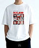 t-shirty męskie Koszulka - Kiler (biała) unisex 1
