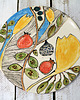 patery i talerze malowane talerze -  Boski Bananowiec /24 cm 2