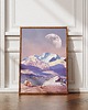 plakaty Plakat Kolaż - Górski Pejzaż - Dekoracja do salonu, pokoju, biura 3