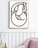 plakaty Plakat Sitodruk Siren Black 1