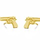 kolczyki pozłacane Kolczyki srebrne BERETTA 1