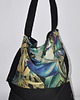 torby na ramię Torbay hobo XL - print, monstera 2