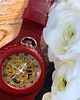 zegarki męskie DC 039 - Silver Dragon - Sweet Red - zegarek mechaniczny 4