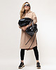 bluza bez kaptura damska Bluza SKY long nude 3