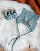 czapki dziecięce Bonetka kotek KITTY BONNET duck blue 1