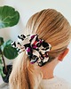 gumki do włosów Scrunchie do włosów, gumka do włosów z wiskozy Panterkowy pop MAXI 3
