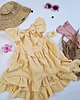 sukienki dla dziewczynki Sukienka Muślinowa Yellow Summer 2