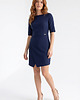 sukienki midi damskie Elegancka sukienka midi z krótkim rękawem - M1372 3