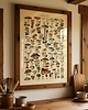 grafiki i ilustracje PLAKAT ILUSTRACJA z grzybami vintage 4