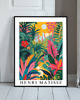 plakaty PLAKAT  St Tropez, Matisse obraz, kolorowa dekoracja ścienna 2