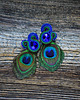kolczyki soutache Peacock Eye-kolczyki soutache 4