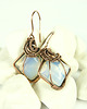 kolczyki wire wrapping Kolczyki z opalem 3