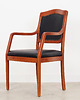 krzesła Krzesło bukowe, duński design, lata 70, produkcja: Dania 1