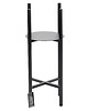kwietniki Kwietnik Metalowy Stojak na kwiaty 60cm czarny LOFT 2