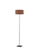 lampy podłogowe Lampa stojąca metalowa z abażurem walec 30 cm MEKSYK ECO 6