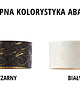 lampy stołowe Piękna lampa stołowa do salonu z designerskim kloszem THOR MARMUR 7
