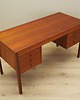 biurka Biurko tekowe, duński design, lata 70, produkcja: Dania 3