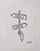 t-shirty męskie Biały T-shirt Snow Wake Organic 3