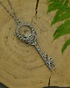 wisiory Wisiorek klucz kryształ górski wire wrapping kluczyk 2