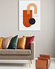 plakaty Plakat Boho geometria 2
