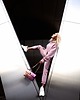 spodnie dresowe damskie Spodnie Bro2 Light Pink 1