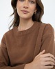 swetry damskie  Sweter Freya brązowy karmel 3