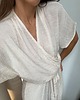 bluzki kimonowe damskie Bluzka kimono Wild ecru 3