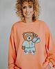 bluza z kapturem damska Bluza oversize Funky Teddy dla mamy i taty 5