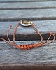 bransoletki wire wrapping Tygrysie oko - bransoletka sznurkowa 2