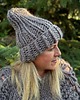 czapki damskie Beanie handmade 5