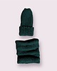 czapki damskie Czapka beanie z wełny merynosa handmade BUTELKOWA ZIELEŃ 1