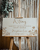 dodatki ślubne Tablica Witamy Kwiaty 1