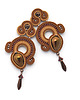 kolczyki soutache Eleganckie kolczyki 2 1